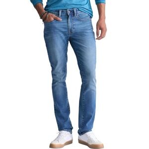 Buffalo David Bitton Slim Stretch Jeans Ash-X Denim Blue Mens 32x32 Cotton Blend
